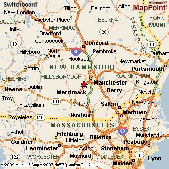 bedford  hampshire  area map