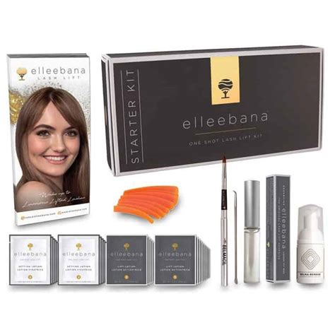 Elleebana One Shot Lash Lift Starter Kit Black Blonde