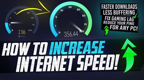 🔧 How To Speed Up Your Internet Boost Download Speeds Lower Ping Fix