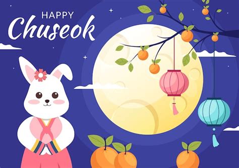 Feliz D A De Chuseok En Corea Para El D A De Acci N De Gracias En