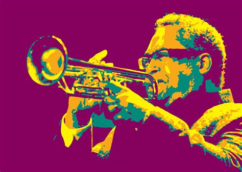 Jon Faddis Pop Art V Poster By Taurungka Graphic Design Displate