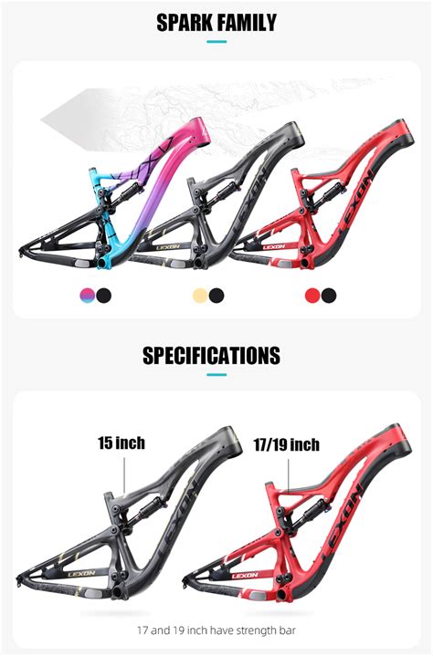 Lexon Spark Frame All Mountain Am Enduro Downhill Frame