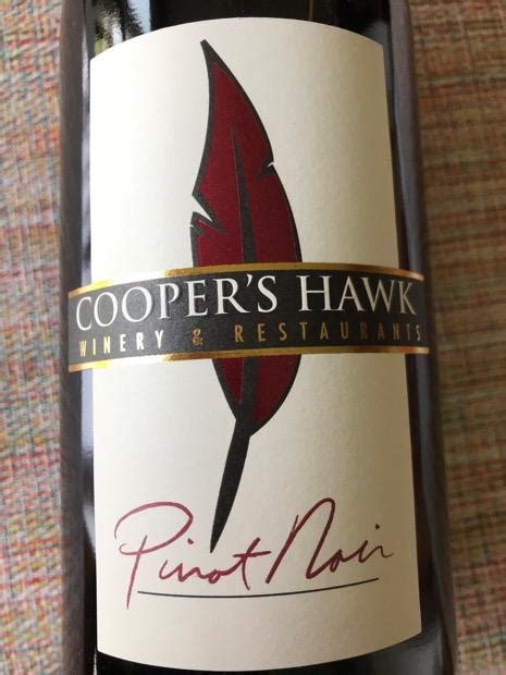 2012 Coopers Hawk Pinot Noir Usa American Cellartracker