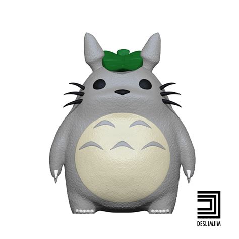 3d File Totoro Ghibli Funko Pop Toyart Stl 👹・3d Printable Model To