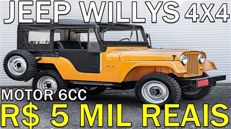 JEEP WILLYS A VENDA A PARTIR DE 5 MIL REAIS YouTube