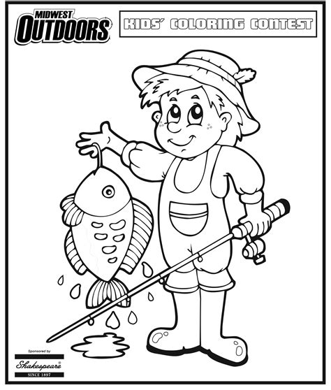 Coloring Contest Midwest Outdoors