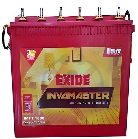 Buy Exide Imtt Tubular V Ah Lead Acid Batteries Online At