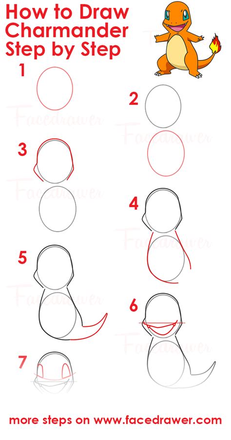 How To Draw A Charmander Easy