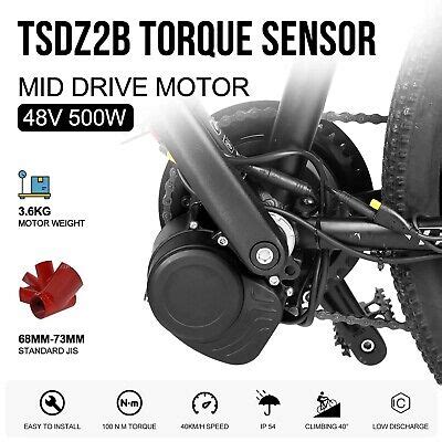 Tongsheng Tsdz Ebike Kit V A Engine Torque Sensor Mid Motor Vlcd