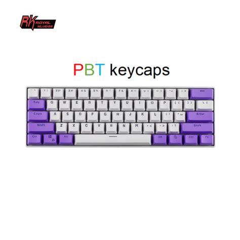 Royal Kludge Rk61gk61ajazz Doubleshot Pbt Ansi Layout Mx Mechanical