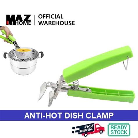 Stainless Steel Anti Hot Clip Dish Clamp Anti Heat Plate Sauce Bowl Gripper Hot Dish Bowl Pan