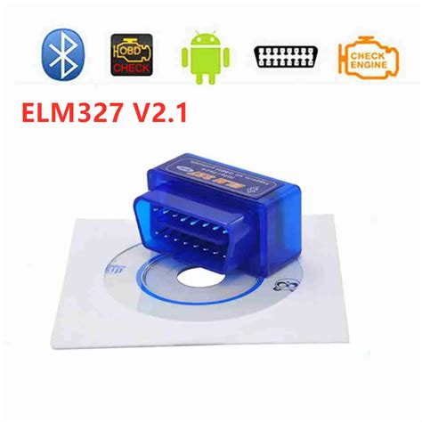 Herramienta de diagnóstico automotriz ELM327 V2 1 autoescáner OBD