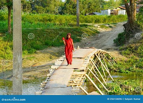 Image of Indian Women in Village Editorial Photo - Image of beauty ...