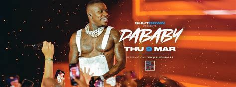 Shutdown Dababy Live 09032023 Blu Dubai Blu Dubai March 9 2023