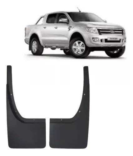 Kit Traseiro Apara Barro Lameiro Ford Ranger 2013 A 2015 Parcelamento