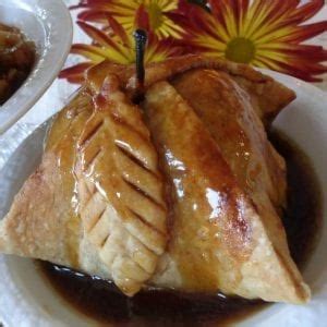 Apple Dumplings with Apple Cider Vinegar Caramel Sauce