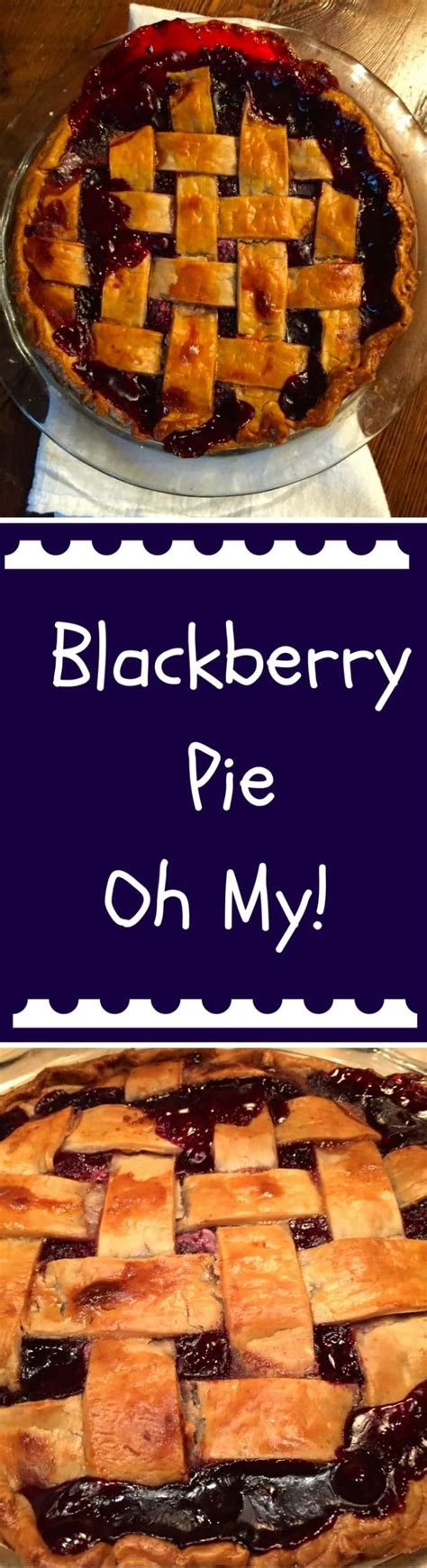 Old Fashioned Blackberry Pie Recipe