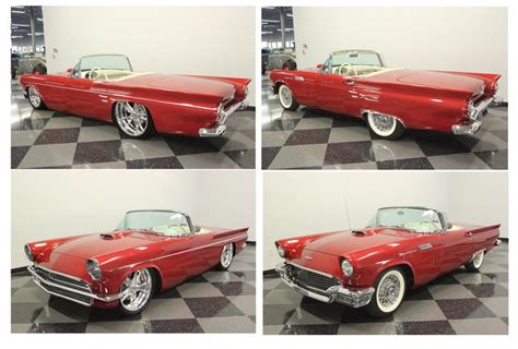 57’ Thunderbird Custom before and after | Thunderbird, Vehicles, Cars