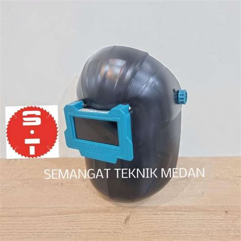 Jual Tsp Helm Topeng Kedok Las Kepala Welding Mask Hitam Las Dark