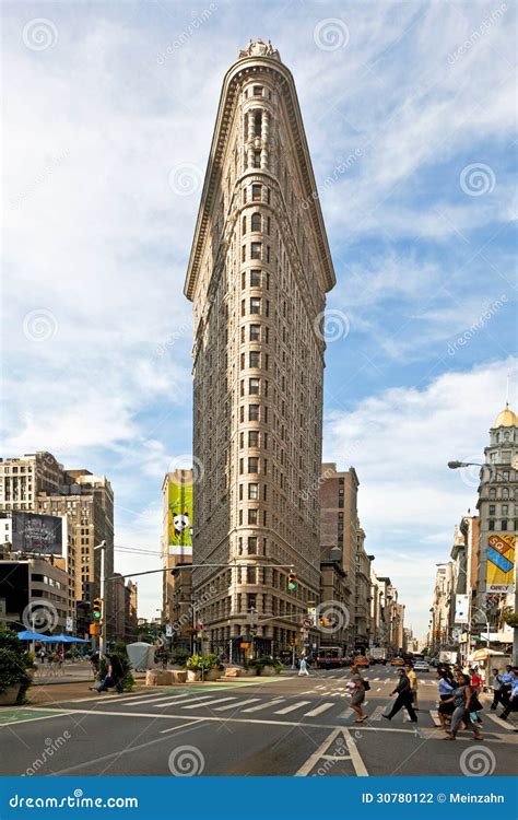 Famous Flatiron Building In New York City Editorial Photography Image