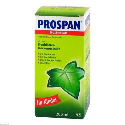 Prospan Hustensaft 200 Ml Preisvergleich Pzn 8586005 · Medipreisde