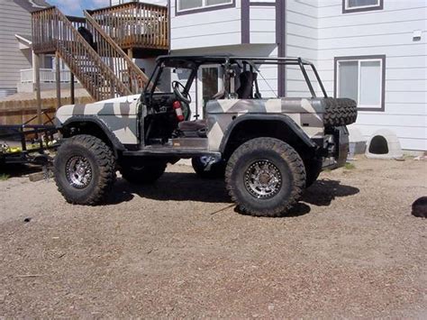 Camo Brown Bronco Bronco Ford Bronco Classic Bronco