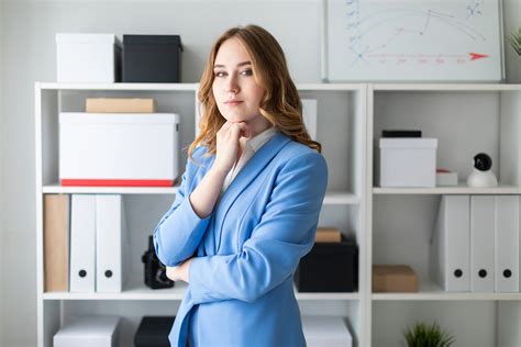 Free Images Girl Young Business Businesswoman Office Stands