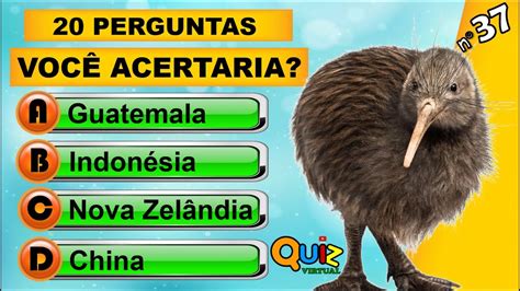 Quiz Virtual Perguntas De Conhecimentos Gerais N Vel F Cil