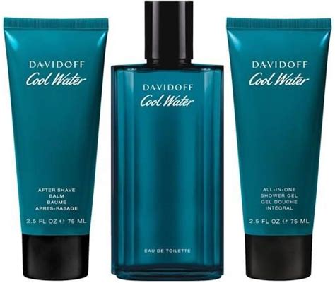 Davidoff Zestaw Cool Water Men Woda Toaletowa 125 Ml Balsam Po Goleniu