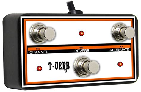 Switch Doctor 3 Button Replacement Footswitch For Orange Reverb