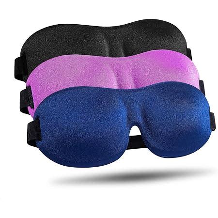 Amazon PrettyCare 3D Sleep Mask 2 Pack Eye Mask For Sleeping 3D