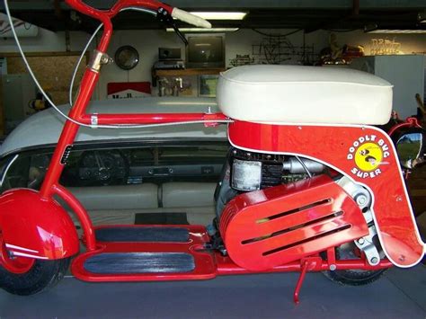 1948 Hiawatha Motor Scooter Or Known As A Doodlebug👍👍👍 Knallerter