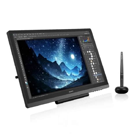 Huion Kamvas Graphics Tablet Monitor Inch Battery Free