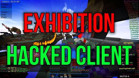 Exhibition Hacking On Hypixel Skywars 1 Private Hacked Client