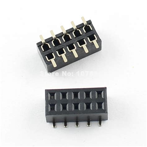 20Pcs 2Mm 2 0Mm Pitch 10 16 40 Pin หญงคแถว SMT SMD หว pin strip