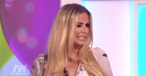 Katie Price Kicked Off Loose Women After Outrageous Spit Joke During Sex Toy Chat Mirror Online
