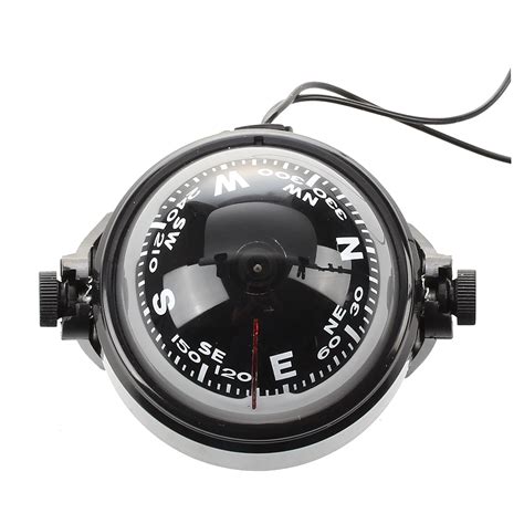 LED Floating Magnetic Compass Compass Navigation Car Auto Marine-in ...