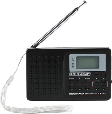 Radios Port Tiles Peque O Banda Completa Am Fm Sw Dsp Radio Est Reo