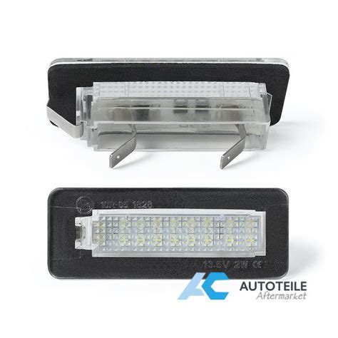 Led Kennzeichenbeleuchtung F R Smart Fortwo Cabrio Coupe City Coupe