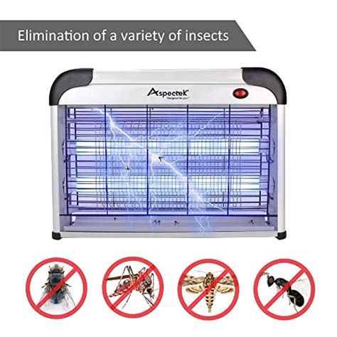 Aspectek 20w Electric Indoor Bug Zapper Mosquito Moth Wasp Insect Killer Fly Zapper Bug