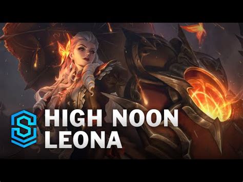 High Noon Leona Skin Spotlight League Of Legends Youtube