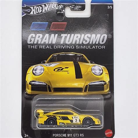 HOT WHEELS PORSCHE GT RS GRAN TURISMO THE REAL DRIVING SIMULATOR Hobbies Toys Toys