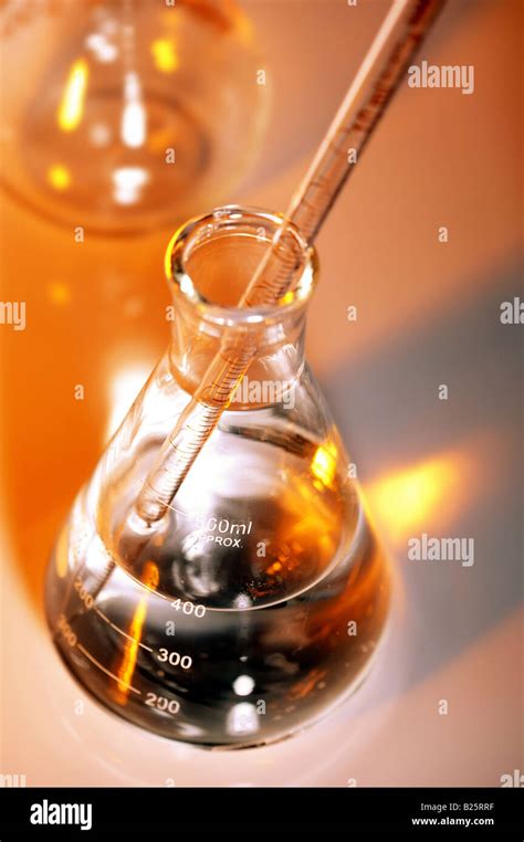 Conical Flask And Pipette Hi Res Stock Photography And Images Alamy