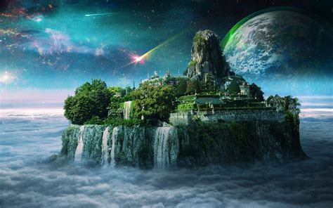 Surreal Fantasy Island Wallpapers Wallpaper Cave