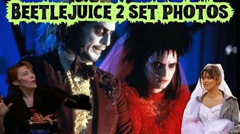 Beetlejuice 2 cast & set photos