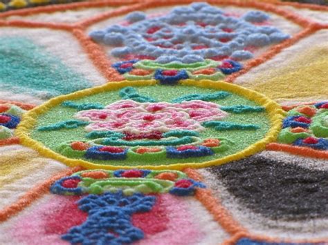 Traditional Tibetan Sand Mandala Time Lapse 238