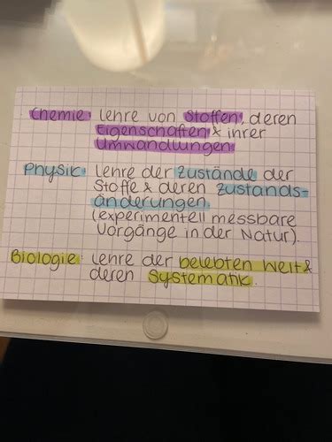 Chemie Kapitel Karteikarten Quizlet