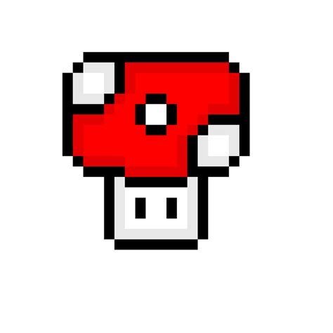 Super Mario Bros - Super Mushroom! (8 BIT) by BloodyYoshi on DeviantArt