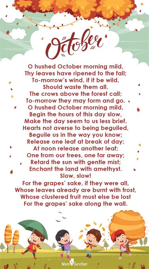 19 Beautiful Autumn Poems For Kids To Fall For