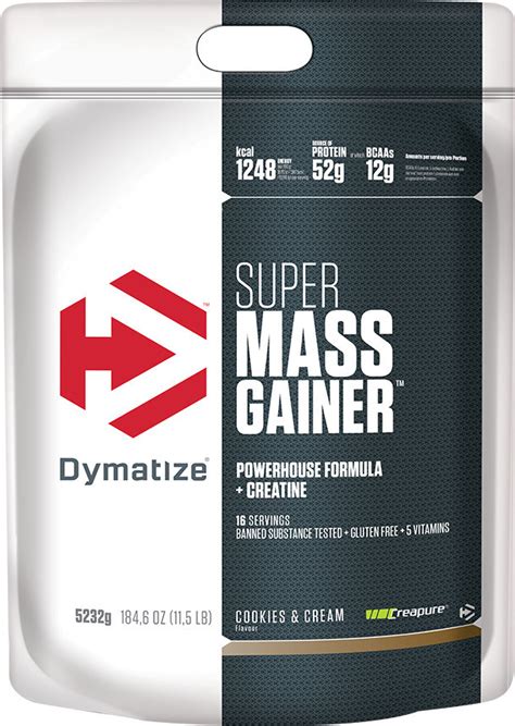 Dymatize Super Mass Gainer Pouch Gr Cookies Cream Skroutz Gr